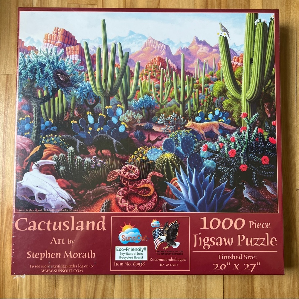 Cactusland by SunsOut 1000 Piece Jigsaw Puzzle